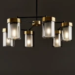 Потолочная люстра на штанге Freya Lora FR5432PL-06BBS (220V)