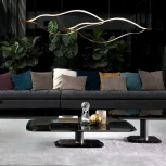 Подвесной линейный светодиодный светильник Tape Light L180 ImperiumLoft Trudy01 (177933-49) (220V, на тросе)