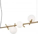 Подвесной светильник Freya Blossom FR5259PL-04BS (220V, на тросе, шарики)