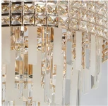 Подвесная люстра каскадная хрустальная De City Бриз 111014008 (220V, на цепи)