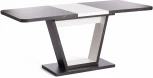 Стол обеденный VOX ЛДСП, 132-172x85x75,5 см, Мрамор черный/Белый Tetchair 19268