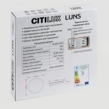 Светильник накладной светодиодный влагозащищенный Citilux Luns CL711020V (220V, круглые)