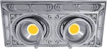 Встраиваемый точечный светильник Fede Siena Square FD1025CCB (220V)