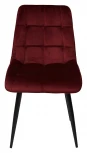 Обеденный стул M-City CHIC G062-36 бургунди, велюр