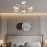 Потолочная люстра на штанге Arte Milano AMALFI 329508/3 WH+FG (220V)