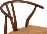 Стул WISHBONE (mod.CB2212) дерево вяз, 57*50.5*79.5, Темный Орех (№5) Tetchair 12826