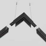 Коннектор угловой Exility накладной черный (магнитный) Maytoni Technical TRA034HCL-41B