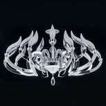 Подвесная люстра Eletto Diva EL339P12 (LED, 220V, на цепи, лепестки)