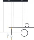 Подвесной светильник Arte Lamp Polaris A2610SP-85BK (LED, 220V, на тросе, шарики)