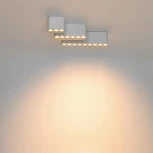 Потолочный линейный светильник Odeon Light Small 7091/15CL белый/металл/акрил LED 15W 3000K 220V