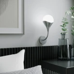 Бра Eurosvet Calyx 60169/1 никель (220V, шар)