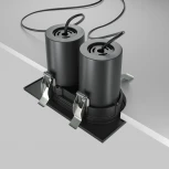 Встраиваемый светильник Hidden 4000K 2x10W 36° LED Maytoni Technical DL045-02-10W4K-B (220V)