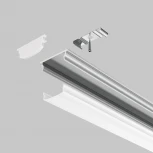 Алюминиевый профиль накладной 18x06 Maytoni Led Strip ALM-1806-S-2M