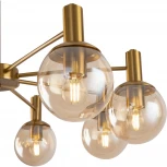 Люстра потолочная на штанге Globo FR5175PL-08BS