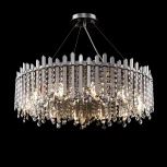 Подвесная люстра Maytoni Rocio MOD036PL-12N (220V, хрусталь, на тросе, круглые)