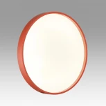 Настенно-потолочный светильник светодиодный Sonex Mavic 7744/CL COLOR SN пластик/белый/красный LED 30Вт 4000К D330 IP43 (220V, круглые)