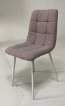 Стул CHILLI UF860-04B сиреневый, ткань/ белый каркас