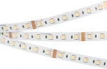 Светодиодная лента RT-B60-12mm 24V RGBW-MIX-5-in-1 (20 W/m, IP20, 5060, 5m) (Arlight, Открытый) 026363(2)