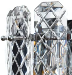 Бра Arte Lamp Nicoletta A1051AP-2CC (220V, хрусталь, подвески)