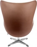 Кресло Bradex Home EGG STYLE CHAIR коричневый, экокожа (RF 0695)