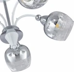 Потолочная люстра на штанге Arte Milano Napoli-326008 326008/5A WH+CR (220V)