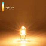 Лампочка галогенная капсульная сверхъяркая прозрачная G4 35W 12V 540 lm Elektrostandard G4 12V35W Super Light сверхъяркая