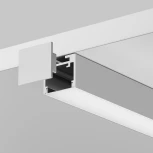 Алюминиевый профиль накладной-подвесной 25x22 серебро, 2 м, ALM-2522-S-2M Maytoni 633012