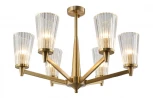 Подвесная люстра Crystal Lux Laura SP-PL6 BRONZE