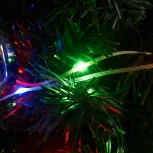 Светодиодная гирлянда Feron CL579 48624 линейная Роса 220V мультиколор c питанием от сети