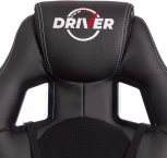 Кресло DRIVER (22) Tetchair (Черный,Черный ).
