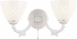 Бра с выключателем Arte Milano AM343837 343837/2W WT+SL (220V)