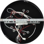 Потолочная светодиодная люстра с пультом и управлением смартфоном 120W Singl INNOVATION STYLE 83042 BLACK Natali Kovaltseva