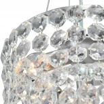 Подвесная люстра каскадная V5355-9/4 Vitaluce (220V, на тросе)