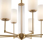 Потолочная люстра на штанге Freya Agnes FR5184PL-08BS (220V)