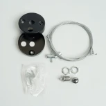 Светильник светодиодный линейный Feron ONE AL4030 48534 30W 4000K, черный (220V, на тросе)