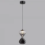 Подвесной светильник Odeon Light Glessi 5092/4L черный/прозрачн/дымчатый градиент/металл/стекло LED 4W 4000K (220V, на проводе)