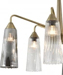 Потолочная люстра на штанге (13028/6R Brass) Indigo Campana V000509 (220V)