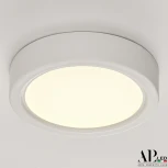 Точечный светильник накладной APL LED Ingrid 3322.LDY6004M/6W/4K (220V, круглые, IP40)
