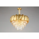 Подвесная люстра Omnilux Ardea OML-66903-09 (220V, хрусталь, на цепи)