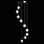 Подвесной светильник каскадный, с пультом DeMarkt Капелия 730011809