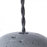 Подвесной светильник Arte Lamp Bender A4323SP-1GY (220V, на проводе, шар)