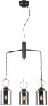 Подвесной светильник Imex MD.0103-3-S BK+FGD