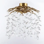 Потолочная люстра хрустальная Arte Milano Milan23 233001/D360/3/B Pa (220V)