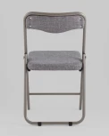 Стул складной Джонни рогожка серо-голубой каркас серый Stool Group арт.УТ000039512