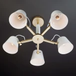 Потолочная люстра Eurosvet Frozen 70083/5 золото