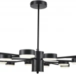 Потолочная люстра на штанге Lumion Torina 8117/18 черный, металл LED GX53 18*7W 220V