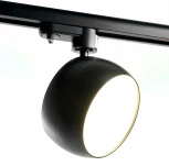 Светильник трековый однофазный Feron AL167 48551 GX70, черный (220V, круглые)