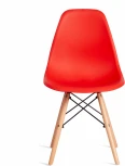 Обеденный стул Tetchair CINDY (Дерево бук,Металл,Пластик/Красный)