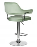 Стул барный DOBRIN CHARLY (пудрово-мятный велюр (MJ9-87))