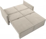 Диван прямой Либерти мини (Бежевый/Микровельвет) Лига Диванов арт.121900